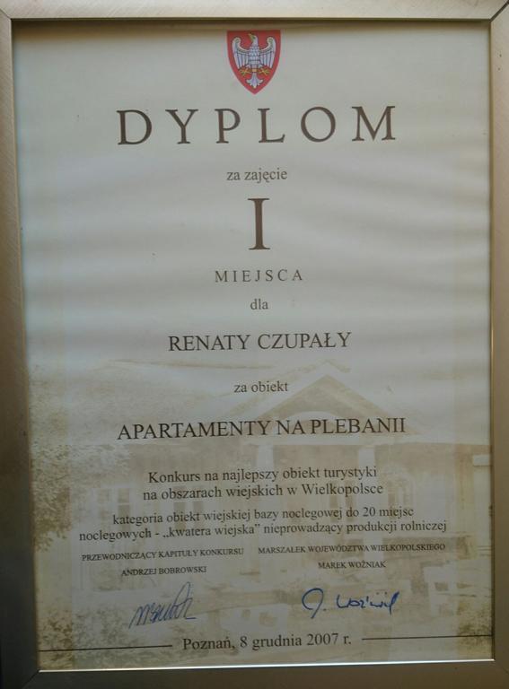 Вилла Na Plebanii Jaszkowo Экстерьер фото